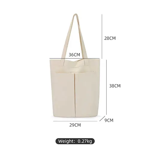 Hot Sale Creative Shopping Fashion Canvas Cotton Best Tote Bags